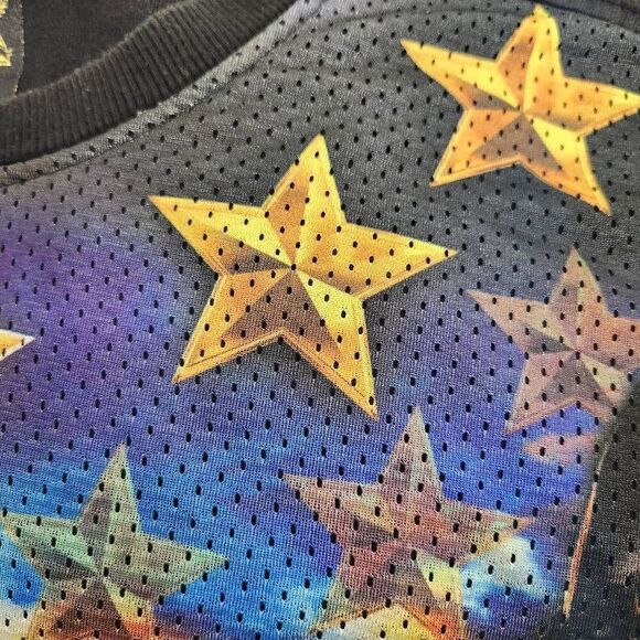 Vintage Royal Army Eagle City print croc long sleeve top Size XL - Picture 9 of 9